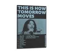 Beabadoobee - Póster de figuras musicales con texto en inglés "This Is How Tomorrow Moves by BeabadoobeeAlbum Music Figures Album Poster Home Decor Office Decor Living Room Decor Teen Bedroom Canvas