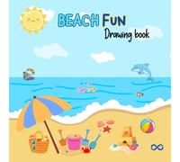 Beach Animals & Summer Fun Coloring Book for Kids: Cute Ocean Creatures, Fun Beach Activities & Easy Bold Coloring Pages 8.5" x 8.5" Square Format