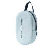 Beach Bag, Large Capacity Cosmetic Bag, Water-Resistant Pouch, Modern Design For Beach, Pool, Boat, Groceries, Travel, 18 Inches, Light Blue, 1 Pack, Durable and Long-Lasting