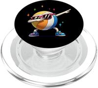 Beach Ball Dab Funny Summer Volleyball Sports Design PopSockets PopGrip para MagSafe