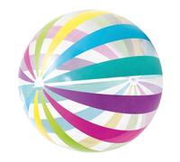 Beach Balls - PVC Inflatable Rainbow Water Play Ball | Inflatable Beach Ball Balloons, Floating Pool Toy, Outdoor Water Game Balls For Lake Backyard Camping Party Family Fun | For Summer Play