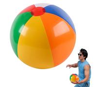 Beach Balls - Swimming Pool Balls | Inflatable Beach Ball | Colorful Inflatable Beach Balls Water Playing Ball For Kids Beach Balls Party Favors Beach Games Swimming Pool Toys Set Kids Beach Toys