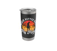 Beach Better Have My Retro Treasure Detector Detector de metales Vaso térmico de acero inoxidable de doble pared