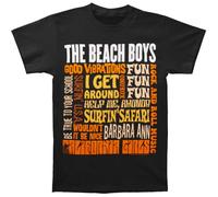 Beach Boys - the - T-Shirt # L Black Unisex # Best of Ss
