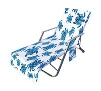 Beach Chair Cover Quick Dry Absorbent Non-slip 83x29 Inch