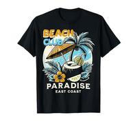 Beach Club Paradise East Coast Camiseta