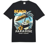 Beach Club Paradise East Coast Comfort Colors Adult Heavyweight T-Shirt