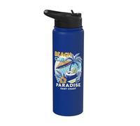 Beach Club Paradise East Coast Stainless Steel Insulated Water Bottle