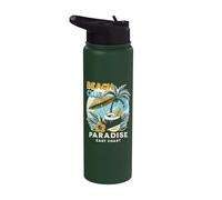 Beach Club Paradise East Coast Stainless Steel Insulated Water Bottle