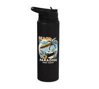 Beach Club Paradise East Coast Stainless Steel Insulated Water Bottle