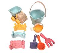 Beach Dig Set - Sand Play Kit, Creative Excavation Use with Outdoor Fun Function, Bucket Build, Shovel Tools, Kid Activity Toy for Beach Vacation Camping Park Sandbox Exploration Entertainment