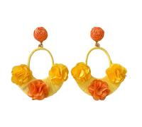 Beach Earrings for Women | Bohemian Floweer Zinc Alloy Jewelry,Women Beaach Earrings,for Daughter Sister Mother Graandma Aunt Niece Cousin Wife Girlfriend Fiancee Brides