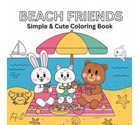 Beach Friends: Simple & Cute Coloring