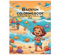 Beach Fun Coloring Book