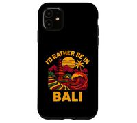 Beach ID Rather Be in Bali Vintage Women's Coastal Living Carcasa para iPhone 11