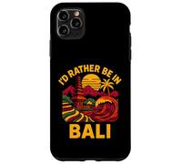Beach ID Rather Be in Bali Vintage Women's Coastal Living Carcasa para iPhone 11 Pro MAX