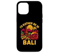 Beach ID Rather Be in Bali Vintage Women's Coastal Living Carcasa para iPhone 12/12 Pro