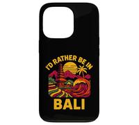 Beach ID Rather Be in Bali Vintage Women's Coastal Living Carcasa para iPhone 13 Pro