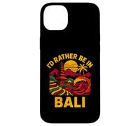 Beach ID Rather Be in Bali Vintage Women's Coastal Living Carcasa para iPhone 14 Plus