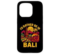 Beach ID Rather Be in Bali Vintage Women's Coastal Living Carcasa para iPhone 15 Pro