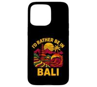Beach ID Rather Be in Bali Vintage Women's Coastal Living Carcasa para iPhone 15 Pro MAX