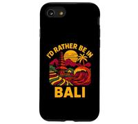 Beach ID Rather Be in Bali Vintage Women's Coastal Living Carcasa para iPhone SE (2020) / 7/8