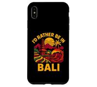 Beach ID Rather Be in Bali Vintage Women's Coastal Living Carcasa para iPhone XS MAX