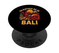 Beach ID Rather Be in Bali Vintage Women's Coastal Living PopSockets PopGrip Adhesivo