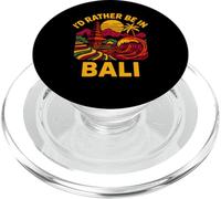 Beach ID Rather Be in Bali Vintage Women's Coastal Living PopSockets PopGrip para MagSafe