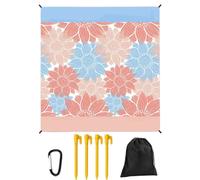 Beach Mat - Polyester 210x200cm | Waterproof Picnic | Blanket For Outdoors