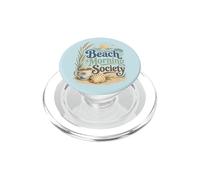Beach Morning Society Café costero PopSockets PopGrip para MagSafe