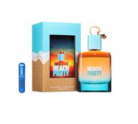 Beach Party Eau de Parfum 100 ml, Perfume Árabe Unisex de Larga Duración, Incluye Atomizador Recargable, Fragancia Fresca y Vibrante con Notas de Coco, Cítricos, Almizcle y Maderas (Beach Party)