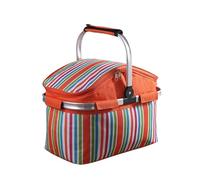 Beach Picnic Basket - 40x30x23cm Picnic Basket Backpack For 4 Person with Insulated Leak Proof Cooler Compartment,Wine Holder,Fleece Blanket,Cutlery Set,Perfect For Beach Camping Party, Boys Gir