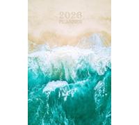 Beach Planner 2026 with Ocean, Sea and Waves: Minimalist Calendar Organizers, goal, to do list