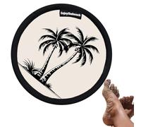 Beach Sand Remover, Travel Accessories, Beach Bag, Kin-Friendly Sand Eraser, for All Skin Types Gentle and Non-Irritating, Portable Must-Have, 4.72 Inches Multicolor