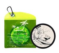 Beach Sand Remover, Waterless Skin Friendly Eraser, 11.81x11.81in Gentle Sand Cleaner, Must Have Gadgets, Essential Accessories for Men Women, Family Outdoor Use