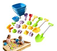 Beach Sand Toys Funny - Colorful Outdoor Games 21, Piece Kids Water Play, Indoor Summer Vacation Pool Camping | Indoor Outdoor Summer Vacation Pool Camping Cruise Swimming Birthday