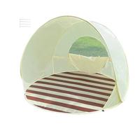 Beach Shelter, Sun Canopy, Breathable Mesh Panels, Spacious Interior Room, Portable Tent for Family, Travel, Backyard Use, Pool, Outdoors, Camping, 57.09x57.09x43.31 pulgadas