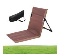 Beach Sun Lounger - Canvas Plegable Beach Mat Launger | Recliner Ajustable Al Sol | Portable Beach Launger | Ligero De Playa A Prueba De Agua Con Respaldo Ajustable Para Bronceado, Viaje Y