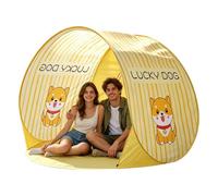 Beach Sun Shade Canopy - Portable Outdoor Shelter for UV Blocking Heat Reduction | Lightweight Foldable with Shade Structure, Picnic Trips Poolside for Travel Outdoor Activities, 57.09x57.09x43.31in