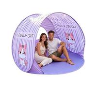 Beach Tent - Polyester Material 145x145x110cm UV Protection Sun Shelter - Lightweight Foldable Outdoor Camping Tent - For Beach Fishing Backyard Picnic And 2-3 Personas Shade