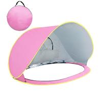 Beach Tent - Portable Outdoor Canopy | Beach Shade | For 2-3 Person | Beach Sun Shelter for 2-3 Person Outdoor Camping Picnic Summer Travel Backpacking Fishing