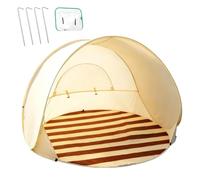 Beach Tent Sun Shelter UV Protection with Ground Stakes Waterproof | Beach Canopy Tent Sun Shade for Outdoor Camping Fishing Hiking Picnic Travel Summer Party Patio Garden