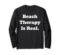 Beach Therapy Is Real Ocean Serenity Manga Larga