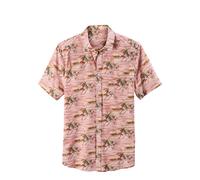 BEACH TIME Camisa marrón / verde / rosa / altrosa L marrón / verde / rosa / altrosa