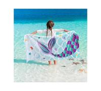 Beach Towel Polyester Camping Towels Quick Dry Ultra Absorbent Super Soft Beach Pool Swimming Towel