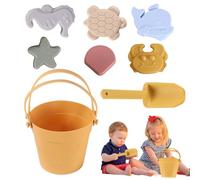 Beach Toy Set | 8PCS Travel Sand Toys | Kids Sand Play Toy Set for Beach Fu