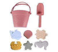 Beach Toy Set | 8PCS Travel Sand Toys | Kids Sand Play Toy Set for Beach Fu