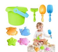 Beach Toy Set, Kids Sand Castle Kit, Fun Sandbox Toys, Durable PP Material, Portable and Lightweight, Ideal for Beach Park Indoor Play, 3.74x5.12 Inches Multicolor 1 Set
