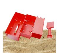 Beach Toy Set Sand Castle Building Kit Brick Wall Mold 4X